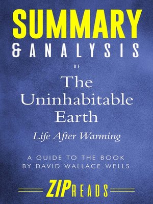 cover image of Summary & Analysis of the Uninhabitable Earth